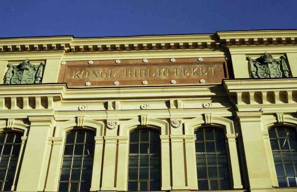 Kungliga Biblioteket, the National Library of Sweden, Stockholm. Photograph by Dr. Matthew Z. Heintzelman