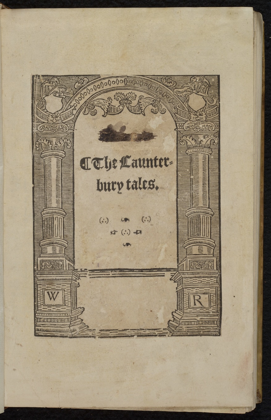 <em>Printed Version of The Canterbury Tales</em>