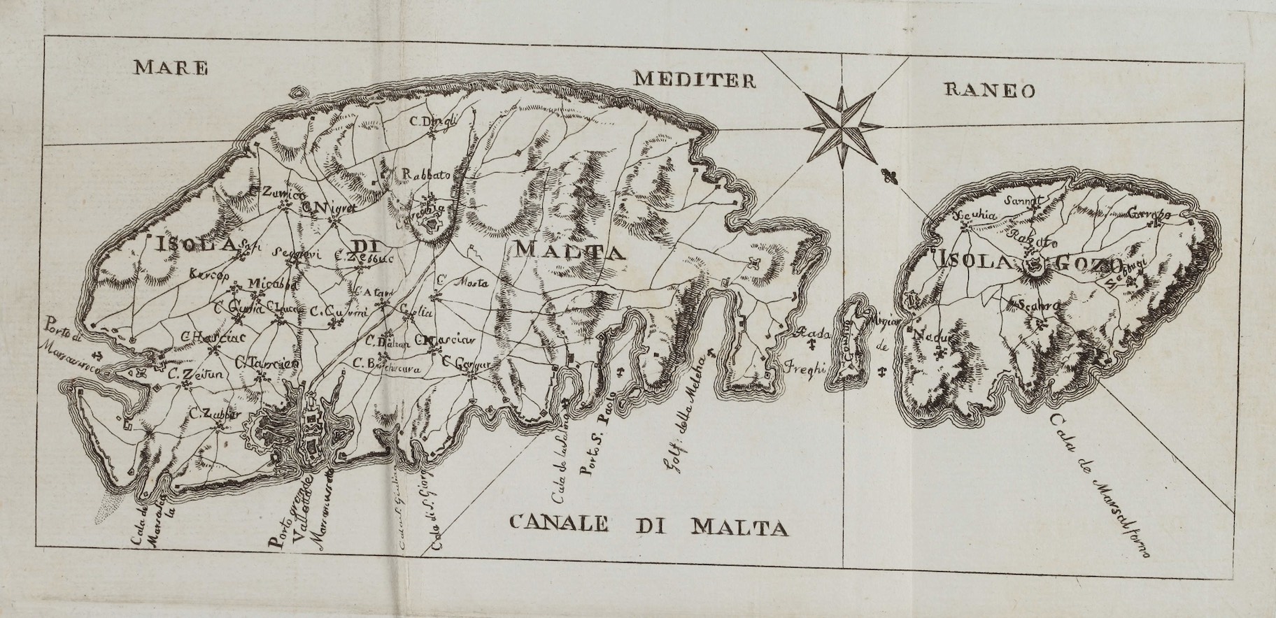 Pericciuoli Borzesi, Giuseppe. The Historical Guide to the Island of Malta and its Dependencies. Malta: the Government Press, 1830.