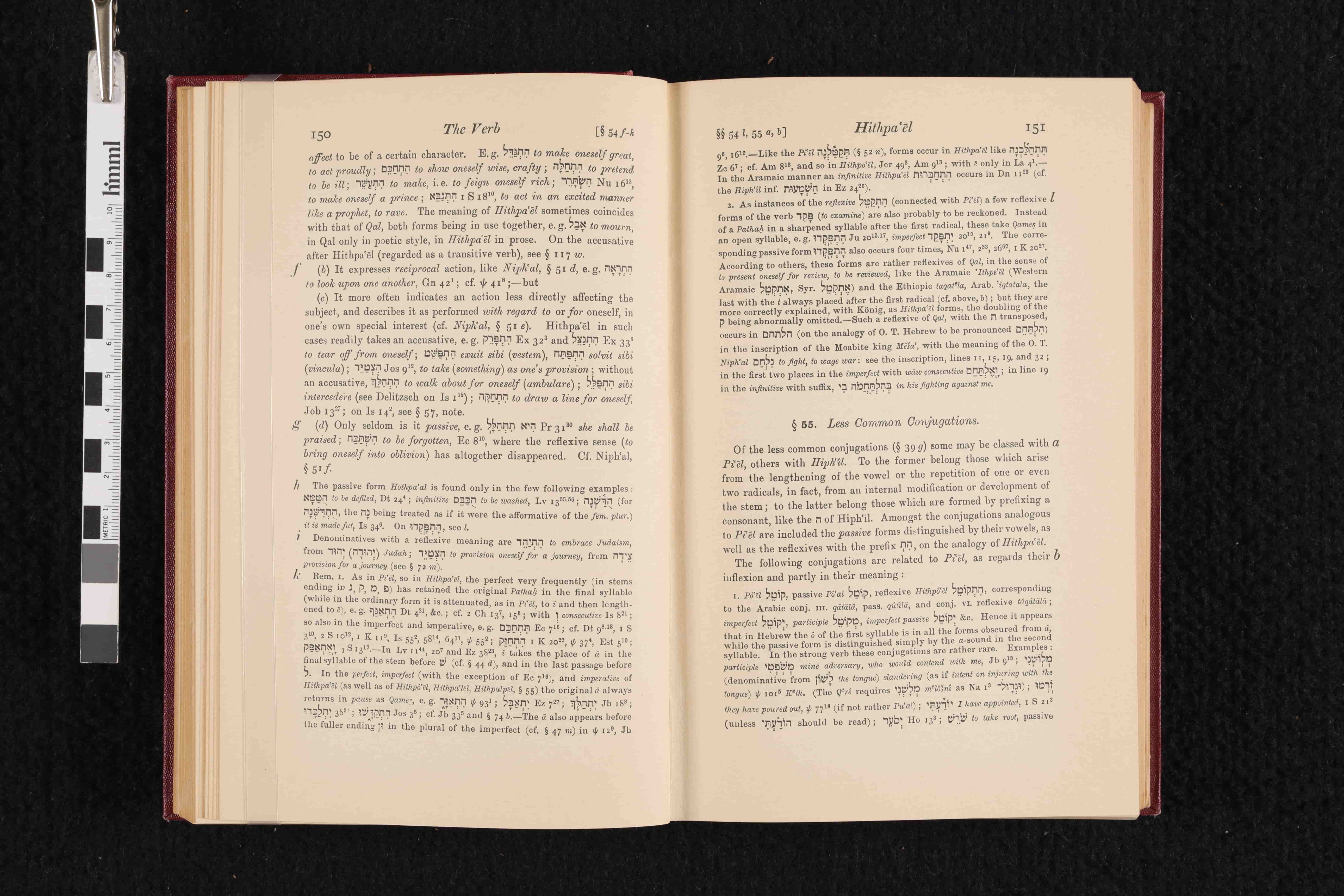 <em>Gesenius' Hebrew grammar.</em>