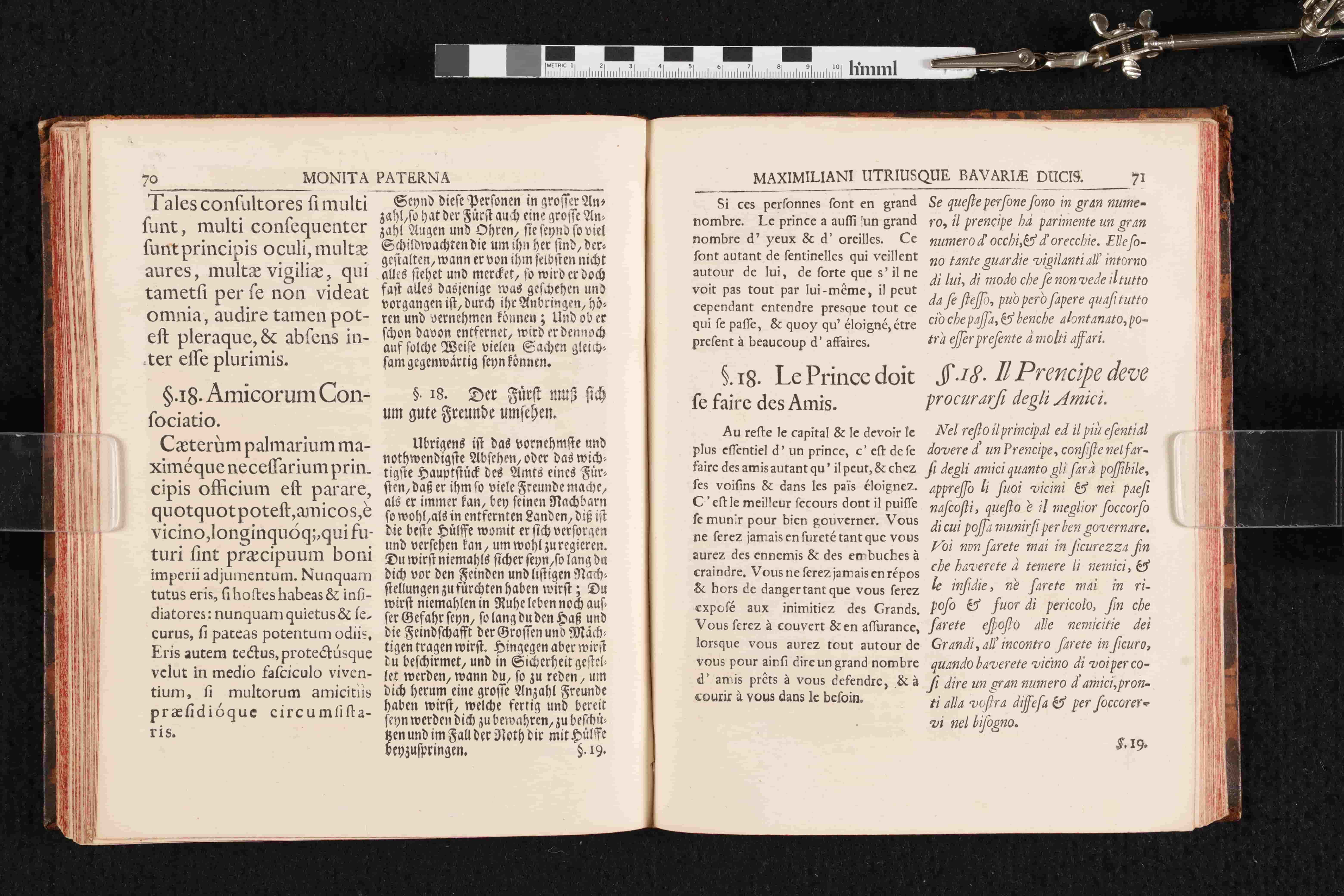 <em>Monita paterna Maximiliani utriusque Bavariae Ducis.</em>