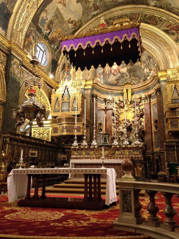 Saint John’s Co-Cathedral, Valletta. Photograph by Dr. Daniel K. Gullo