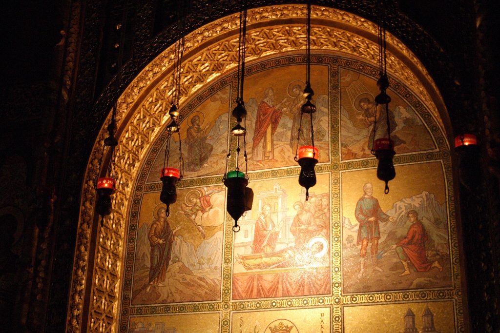 Interior of the Church of the Three Hierarchs in Iaşi