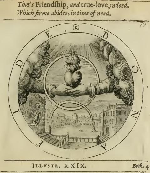 illustration of two male hands clasped below a single flaming heart