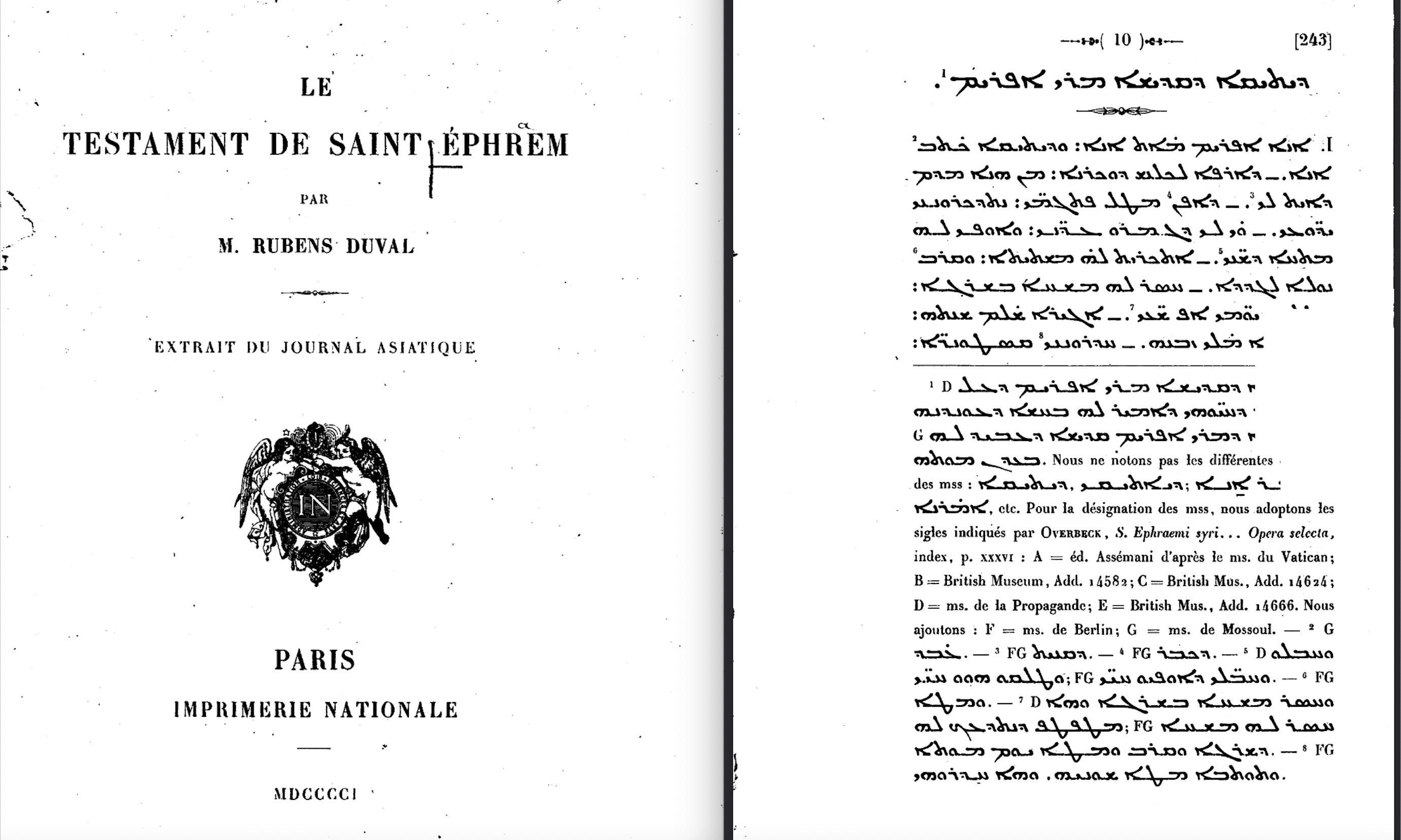 Testament of Ephrem