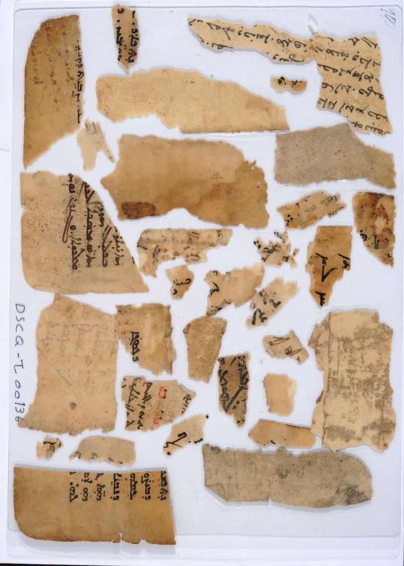 collection of small manuscript fragments
