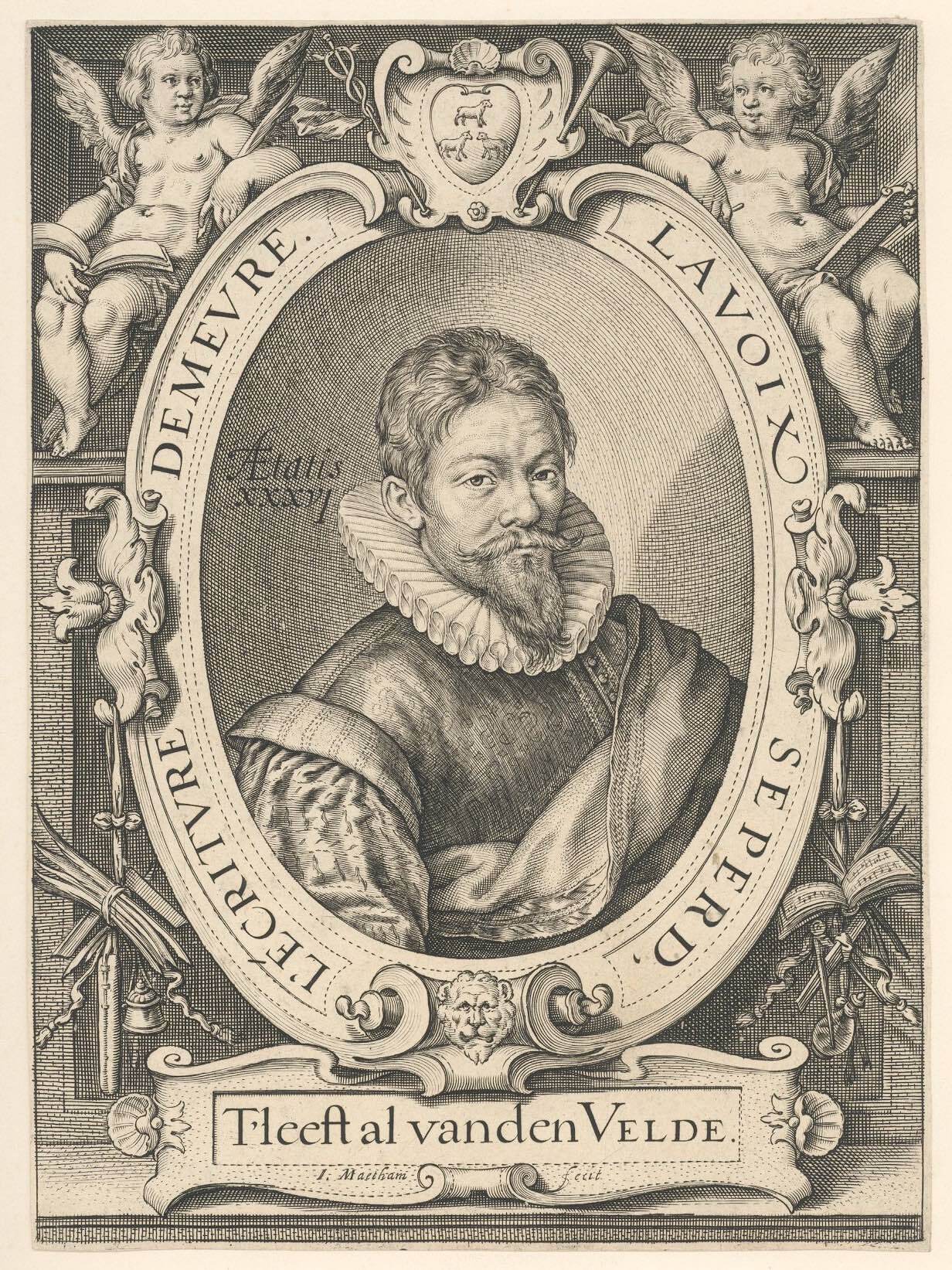 Portrait of Jan van de Velde
