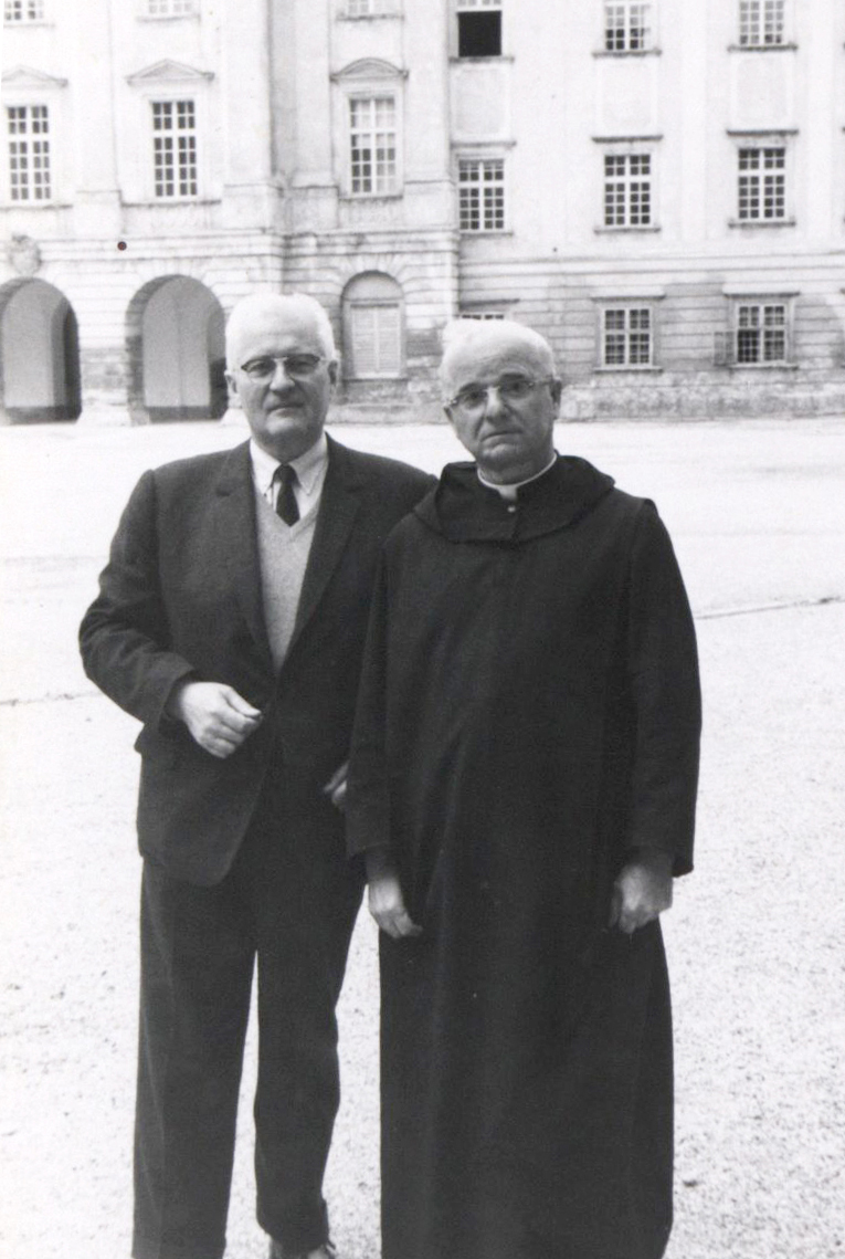 Fr. Oliver Kapsner and Eugene Powers