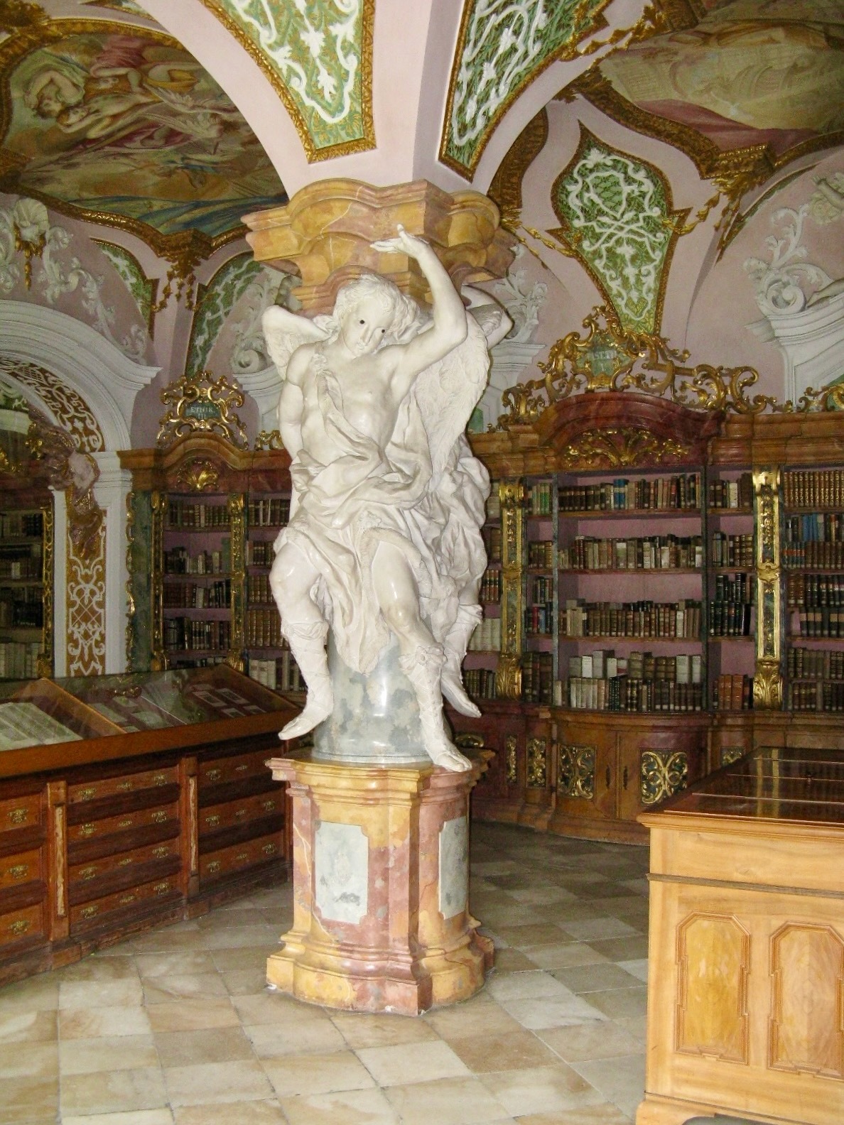 library at Metten Abbey