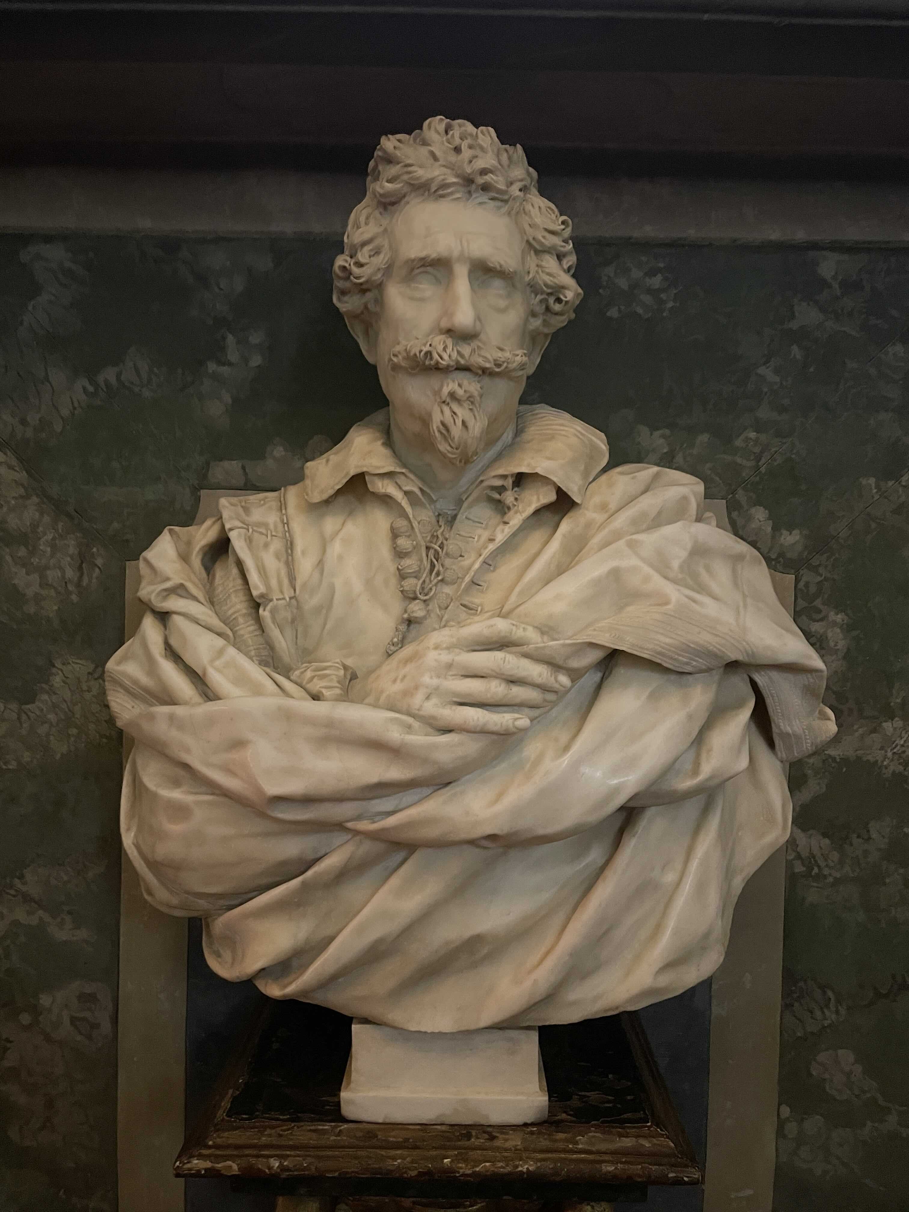 Statue of Michelangelo Buonarroti the Younger