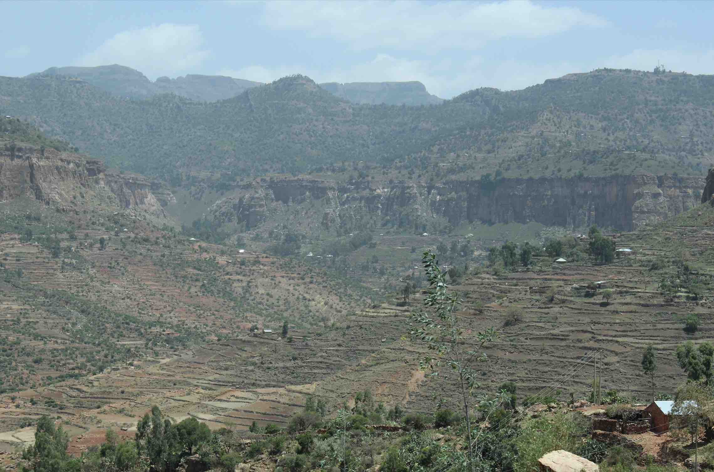 landscape of Tegrāy, Ethiopia